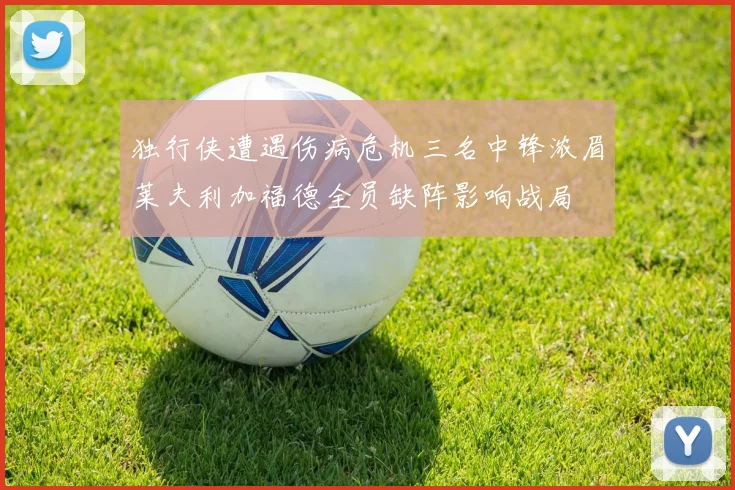 独行侠遭遇伤病危机三名中锋浓眉莱夫利加福德全员缺阵影响战局