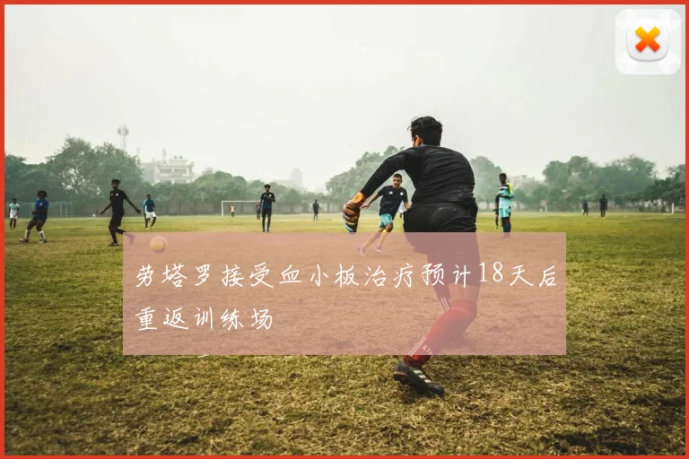 劳塔罗接受血小板治疗预计18天后重返训练场